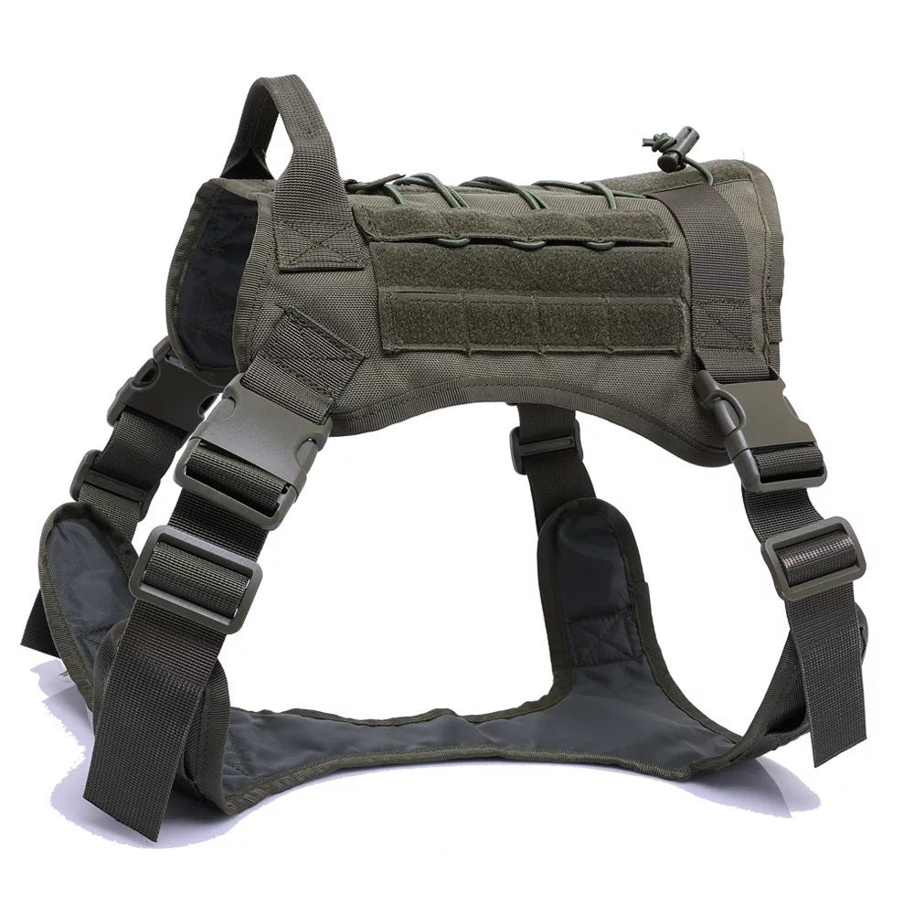 Military Tactical Dog Harness Service Working Pet Dog