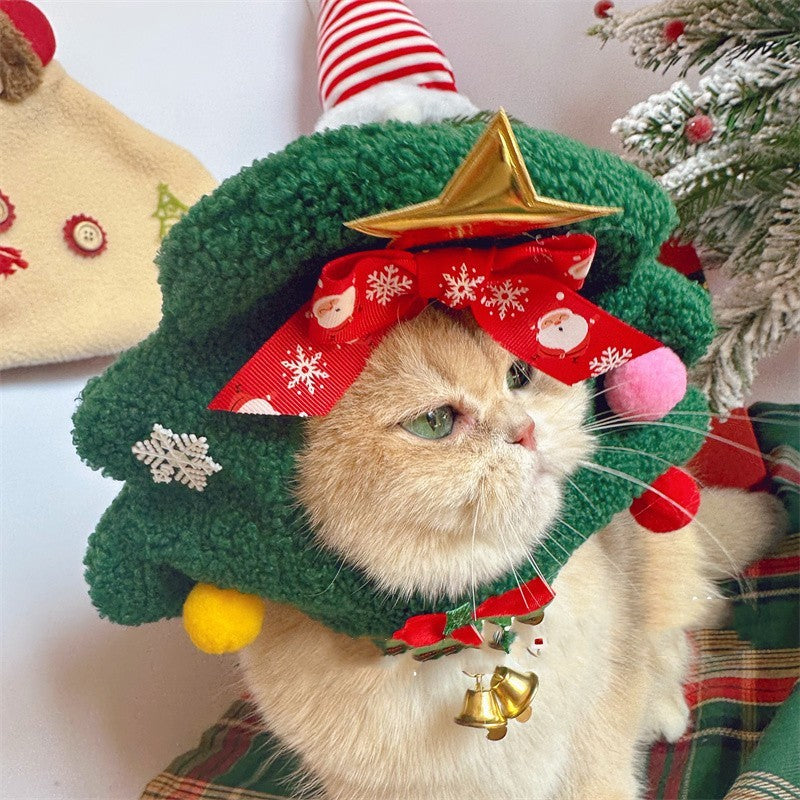 Pet Christmas Headgear Cat Dog Christmas Hat