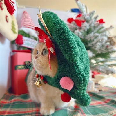 Pet Christmas Headgear Cat Dog Christmas Hat