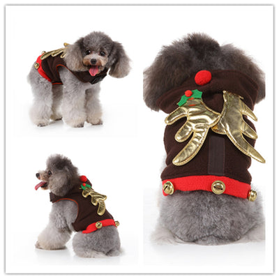 Christmas pet funny clothes