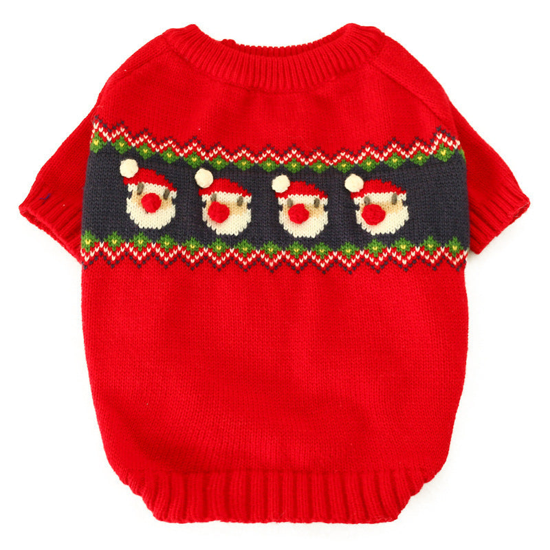 Pet christmas sweater