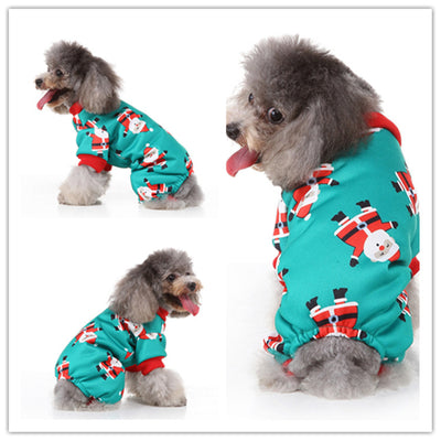 Christmas pet funny clothes