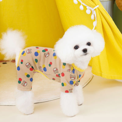 Dog Pet Clothes Colorful Ball Bear