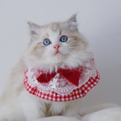 Cute Cat Dog Scarf Photo Jewelry