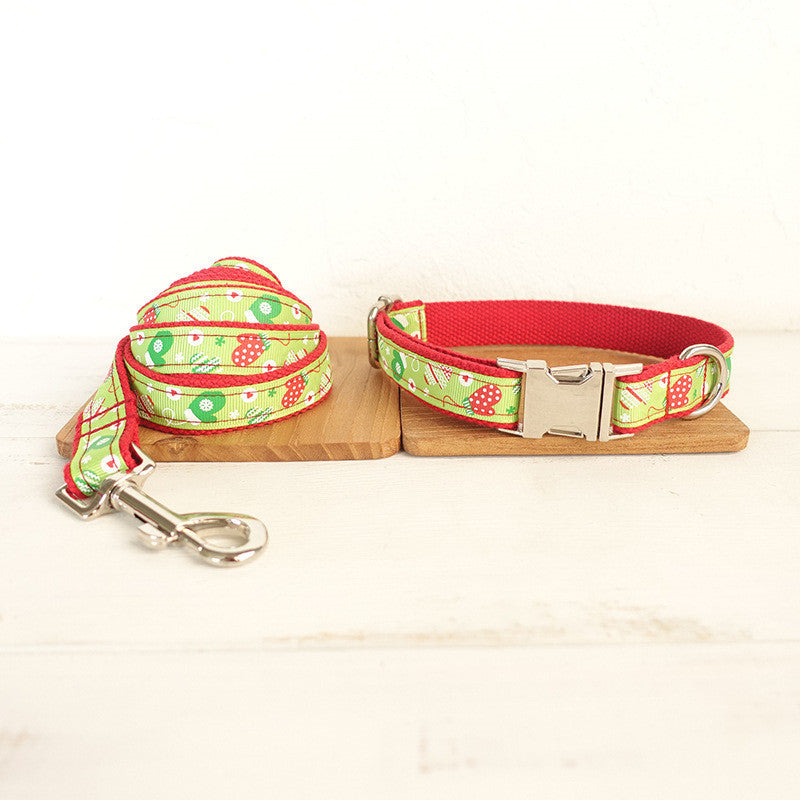 Red Christmas Pet Leash