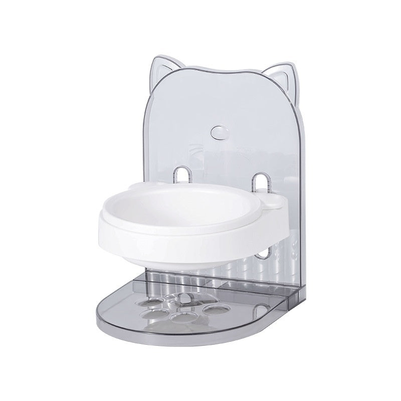 Adjustable Height Cat Ear Bowl For Pets